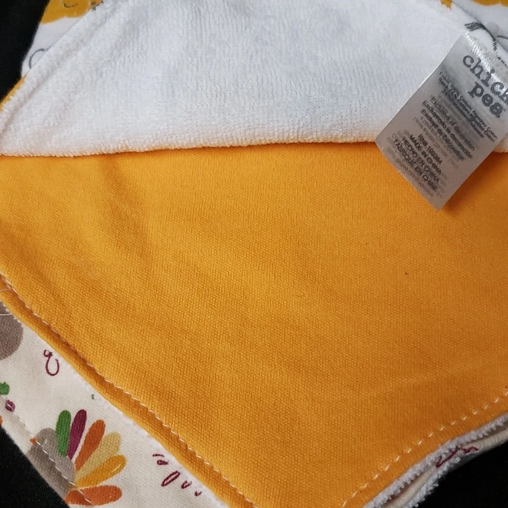 Chickpea Fall Festive Pack, 3-pack Bandana Bib Set